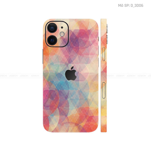 Dán Skin IPhone 12 Series Hình Nghệ Thuật 3D | D_3D06
