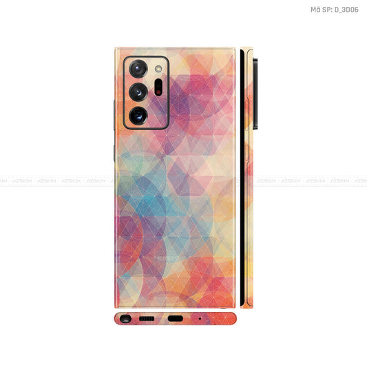 Dán Skin Galaxy Note 20 Series Hình Nghệ Thuật 3D | D_3D06
