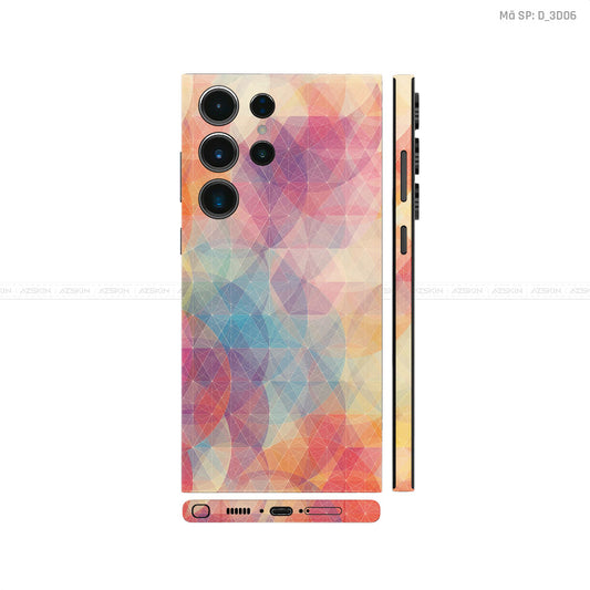 Dán Skin Galaxy S23 Series Hình Nghệ Thuật 3D  | D_3D06