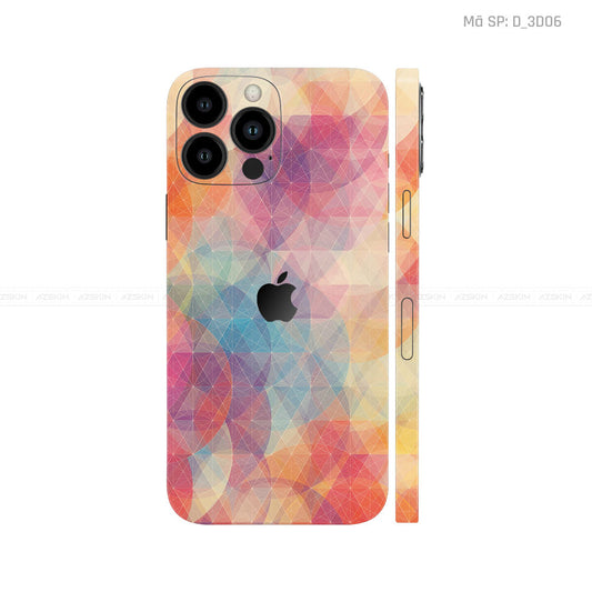 Dán Skin IPhone 12 Series Hình Nghệ Thuật 3D | D_3D06