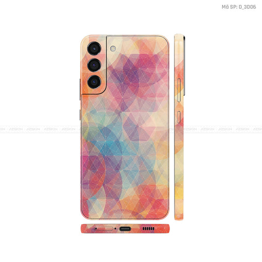 Dán Skin Galaxy S22 Series Hình Nghệ Thuật 3D | D_3D06