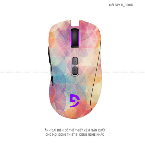 Skin Dán Chuột Fuhlen Hình Nghệ Thuật 3D | D_3D06