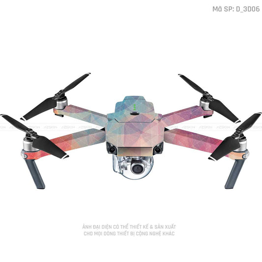 Dán Skin Flycam Hình Nghệ Thuật 3D | D_3D06