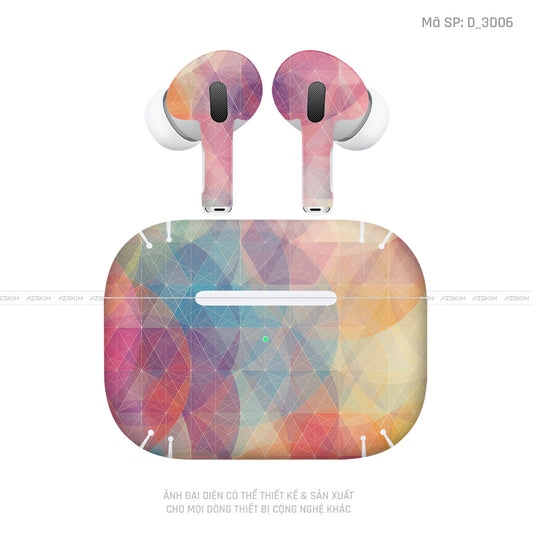 Dán Skin Tai Nghe Airpod 3 Hình 3D | D_3D06