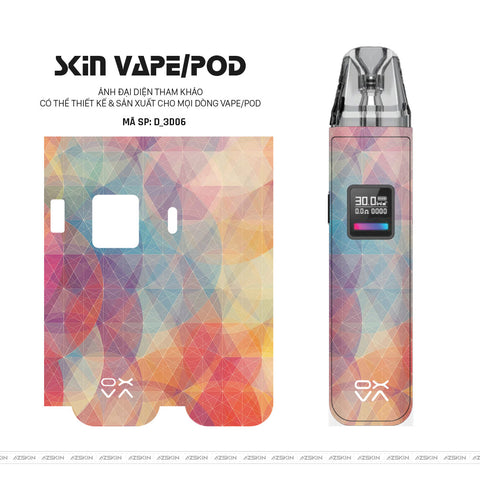 Dán Skin Pod Hình Nghệ Thuật 3D | D_3D06