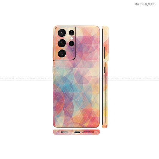 Dán Skin Galaxy S21 Series Hình Nghệ Thuật 3D | D_3D06