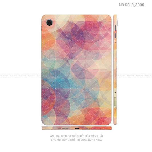 Dán Skin Máy Tính Bảng Oppo Pad Series Hình Nghệ Thuật 3D | D_3D06