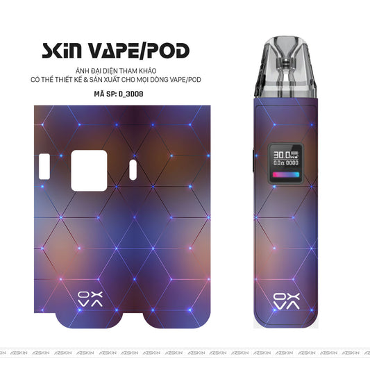 Dán Skin Pod Hình Nghệ Thuật 3D | D_3D08