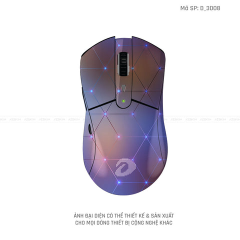Skin Dán Chuột Dareu Hình Nghệ Thuật 3D | D_3D08