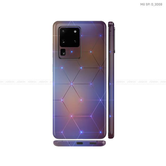 Dán Skin Galaxy S20 Series Hình Nghệ Thuật 3D | D_3D08
