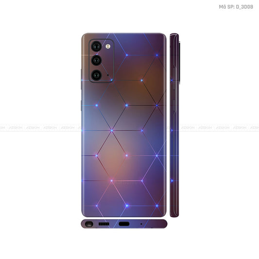 Dán Skin Galaxy Note 20 Series Hình Nghệ Thuật 3D | D_3D08