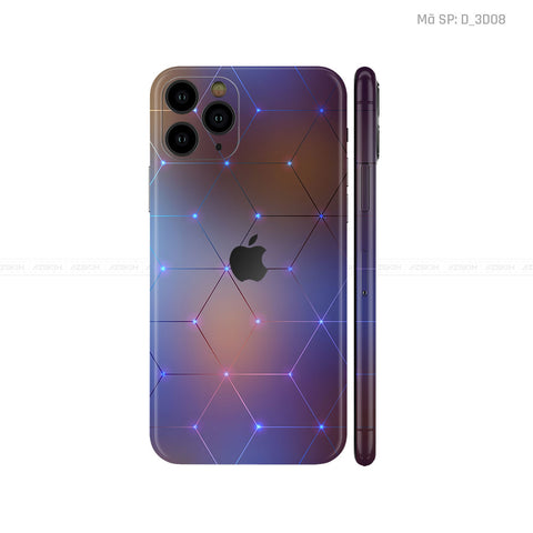 Dán Skin IPhone 11 Series Hình Nghệ Thuật 3D | D_3D08