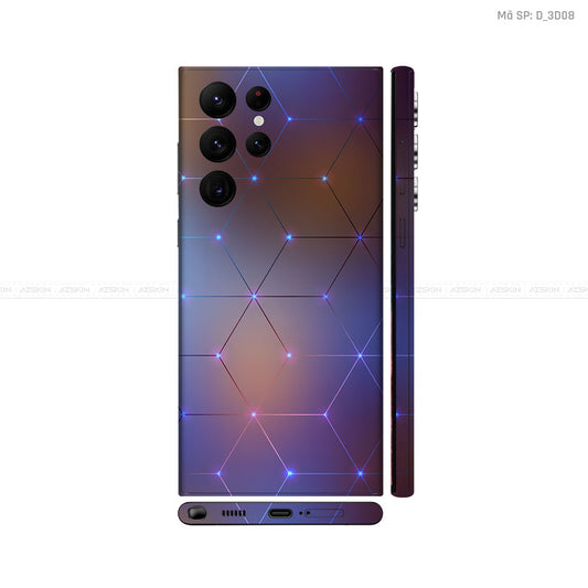 Dán Skin Galaxy S22 Series Hình Nghệ Thuật 3D | D_3D08