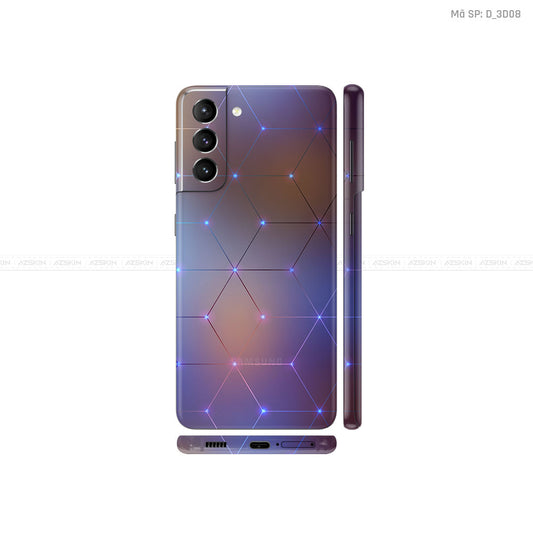 Dán Skin Galaxy S21 Series Hình Nghệ Thuật 3D | D_3D08