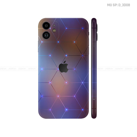 Dán Skin IPhone 11 Series Hình Nghệ Thuật 3D | D_3D08