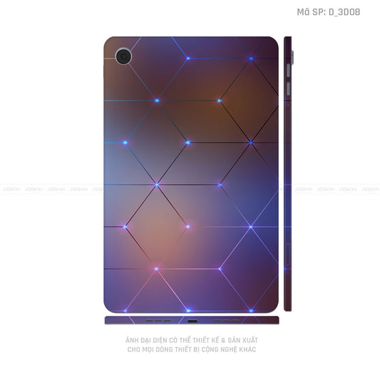 Dán Skin Máy Tính Bảng Oppo Pad Series Hình Nghệ Thuật 3D | D_3D08