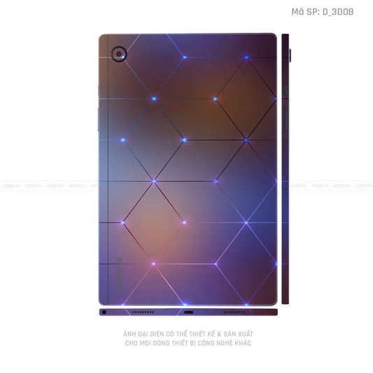 Dán Skin Galaxy Tab A Series Hình Nghệ Thuật 3D | D_3D08