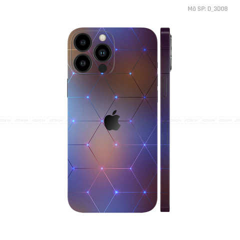Dán Skin IPhone 12 Series Hình Nghệ Thuật 3D | D_3D08