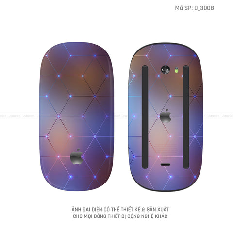 Skin Dán Chuột Apple Magic Mouse Hình Nghệ Thuật 3D | D_3D08