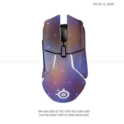 Skin Dán Chuột Steelseries Nghệ Thuật 3D | D_3D08