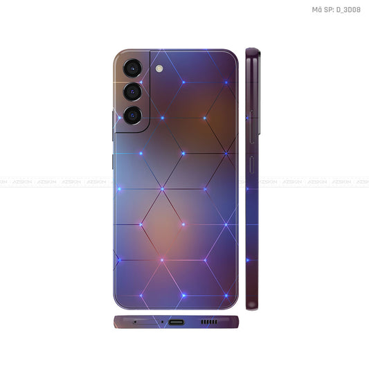 Dán Skin Galaxy S22 Series Hình Nghệ Thuật 3D | D_3D08