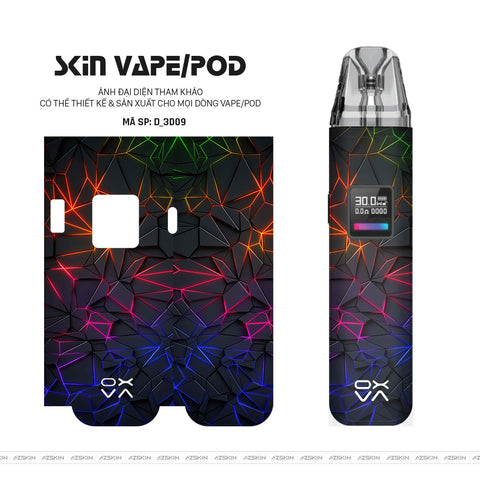 Dán Skin Pod Hình Nghệ Thuật 3D | D_3D09