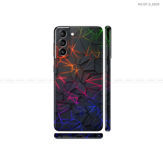 Dán Skin Galaxy S21 Series Hình Nghệ Thuật 3D | D_3D09