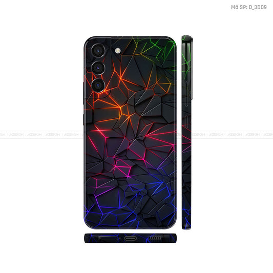 Dán Skin Galaxy S22 Series Hình Nghệ Thuật 3D | D_3D09