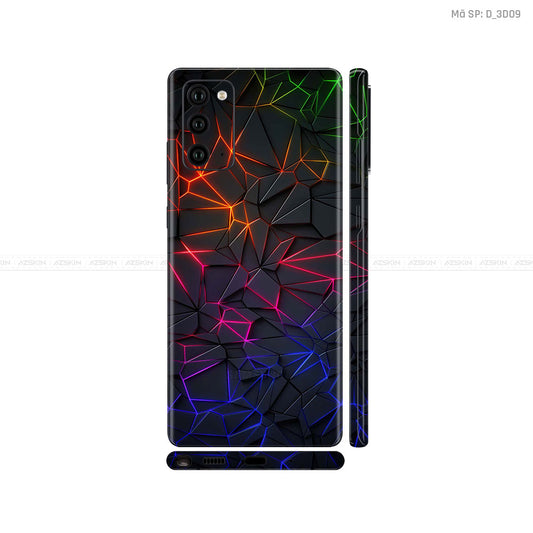 Dán Skin Galaxy Note 20 Series Hình Nghệ Thuật 3D | D_3D09