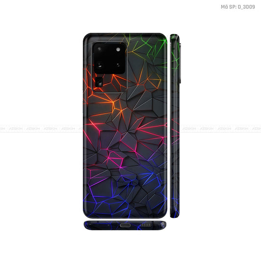 Dán Skin Galaxy S20 Series Hình Nghệ Thuật 3D | D_3D09