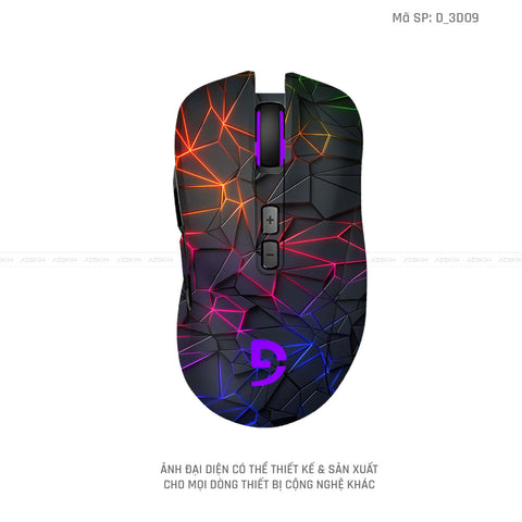 Skin Dán Chuột Fuhlen Hình Nghệ Thuật 3D | D_3D09