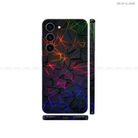 Dán Skin Galaxy S23 Series Hình Nghệ Thuật 3D | D_3D09