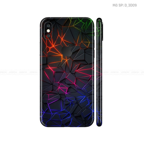 Dán Skin IPhone X Series Hình Nghệ Thuật 3D | D_3D09