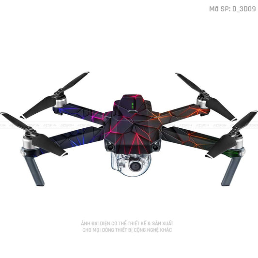 Dán Skin Flycam Hình Nghệ Thuật 3D | D_3D09