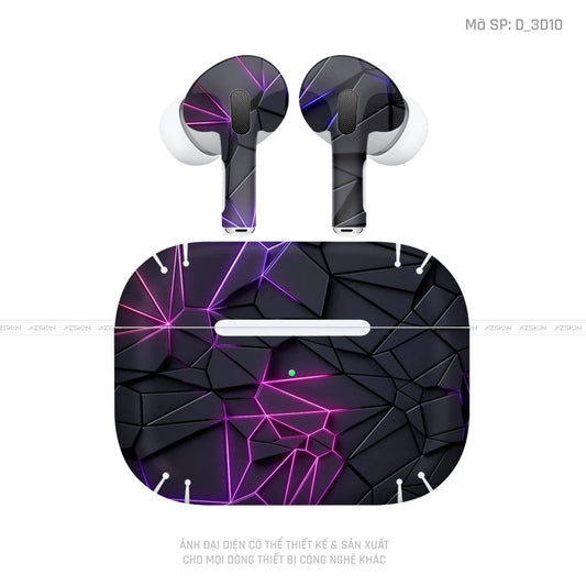 Dán Skin Tai Nghe Airpod 3 Hình 3D | D_3D10