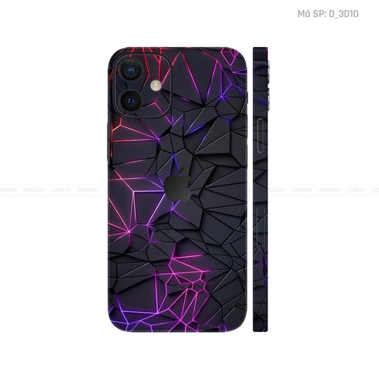 Dán Skin IPhone 12 Series Hình Nghệ Thuật 3D | D_3D10