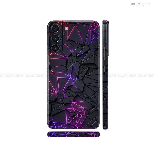 Dán Skin Galaxy S22 Series Hình Nghệ Thuật 3D | D_3D10
