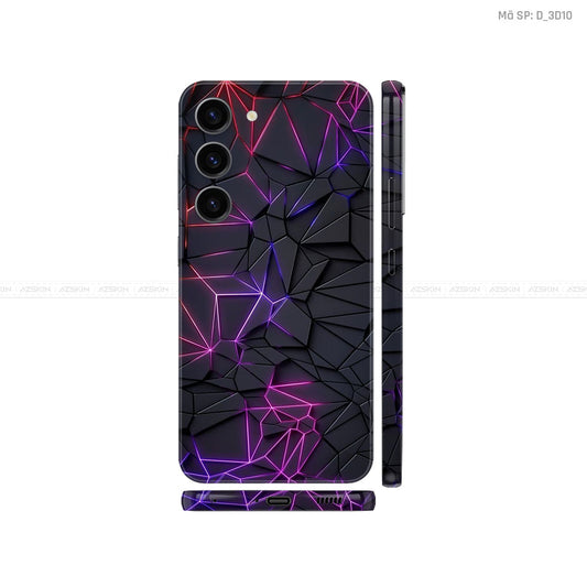 Dán Skin Galaxy S23 Series Hình Nghệ Thuật 3D | D_3D10