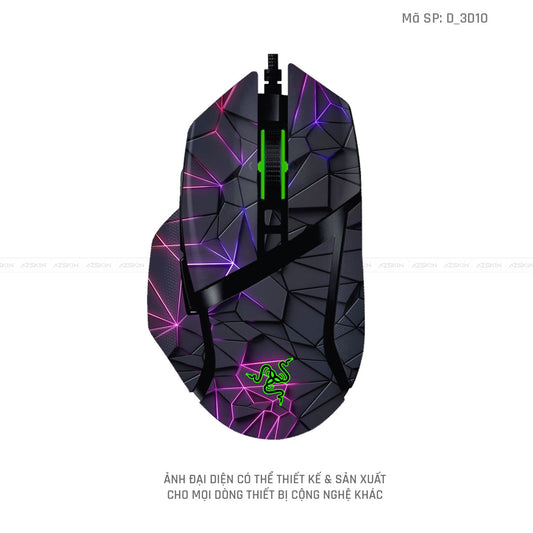 Skin Dán Chuột Razer Hình Nghệ Thuật 3D | D_3D10
