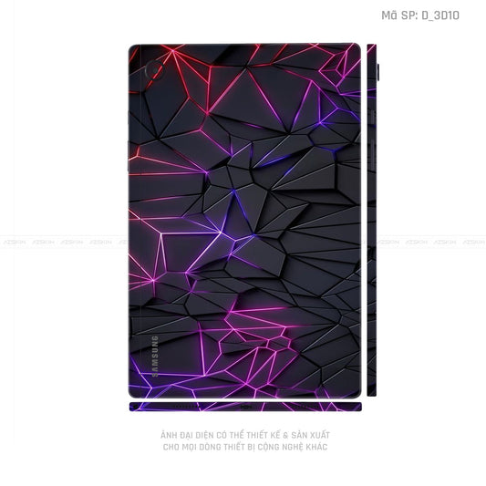 Dán Skin Galaxy Tab A Series Hình Nghệ Thuật 3D | D_3D10