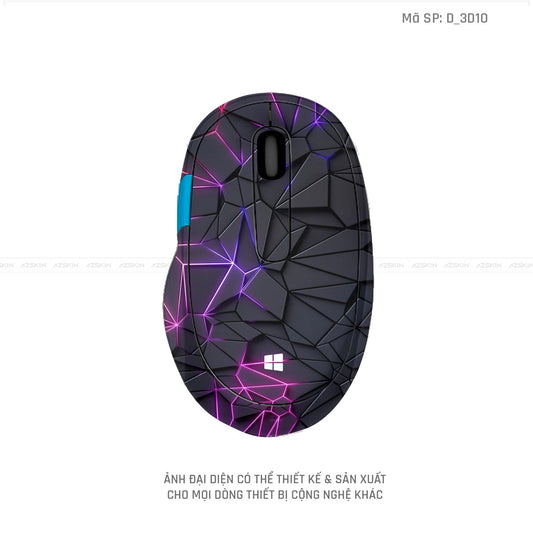 Skin Dán Chuột Microsoft Hình Nghệ Thuật 3D | D_3D10