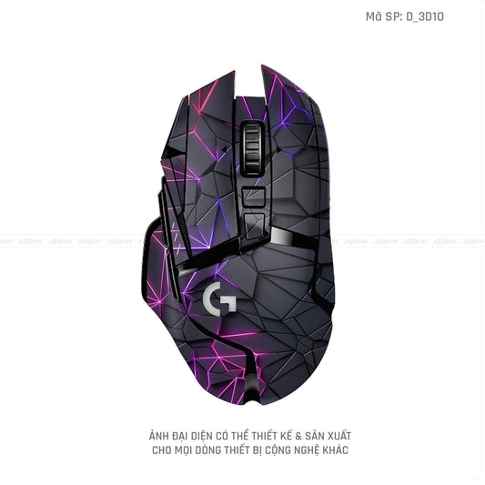 Skin Dán Chuột Logitech Hình Nghệ Thuật 3D | D_3D10