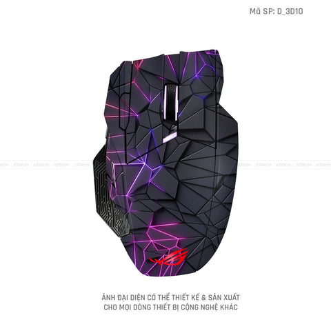 Skin Dán Chuột Asus Hình Nghệ Thuật 3D | D_3D10