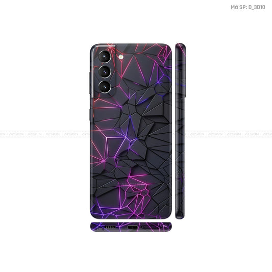 Dán Skin Galaxy S21 Series Hình Nghệ Thuật 3D | D_3D10