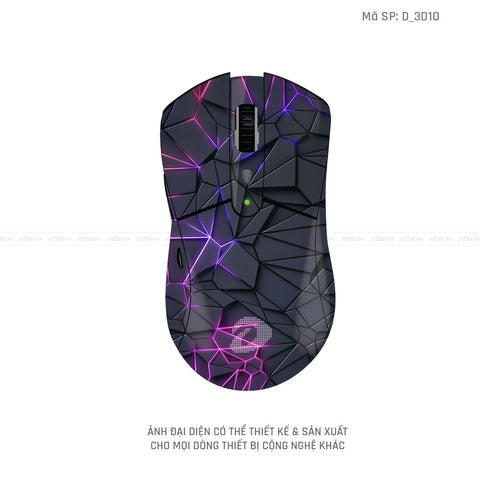 Skin Dán Chuột Dareu Hình Nghệ Thuật 3D | D_3D10