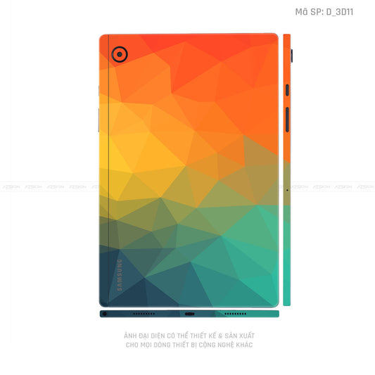 Dán Skin Galaxy Tab A Series Hình Nghệ Thuật 3D | D_3D11