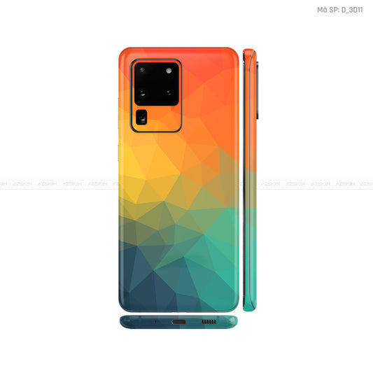 Dán Skin Galaxy S20 Series Hình Nghệ Thuật 3D | D_3D11