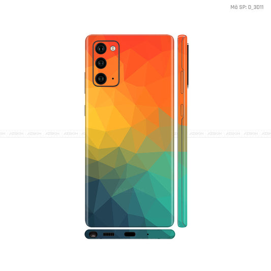 Dán Skin Galaxy Note 20 Series Hình Nghệ Thuật 3D | D_3D11