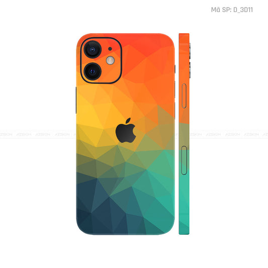 Dán Skin IPhone 12 Series Hình Nghệ Thuật 3D | D_3D11