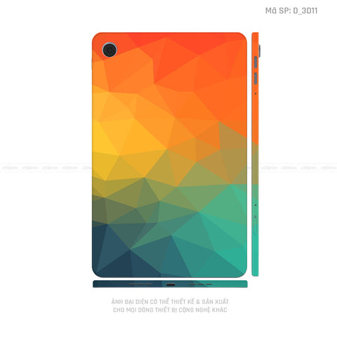 Dán Skin Máy Tính Bảng Oppo Pad Series Hình Nghệ Thuật 3D | D_3D11